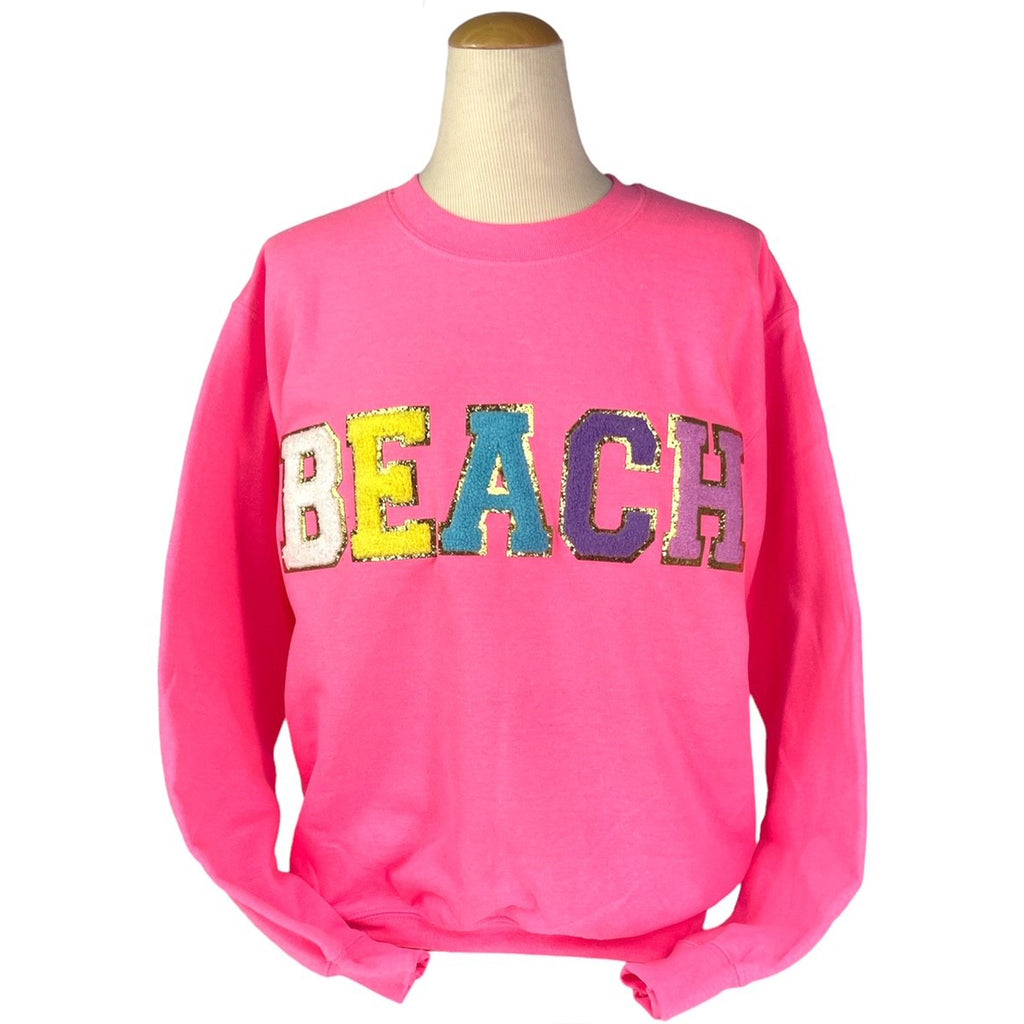 SW-6723 Beach Pink Sweatshirt – girliegirloriginals