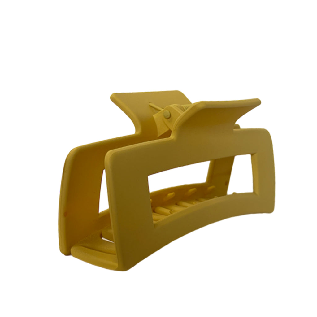 HCR12S Large Rectangle Hair ClipYellow girliegirloriginals