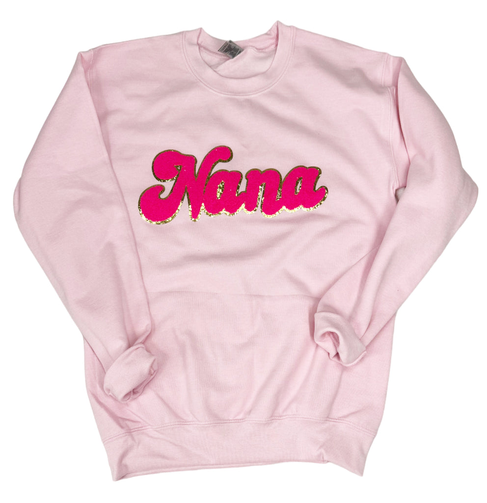 【NANA】 SW-6723 NaNa-Pink Sweatshirt – girliegirloriginals
