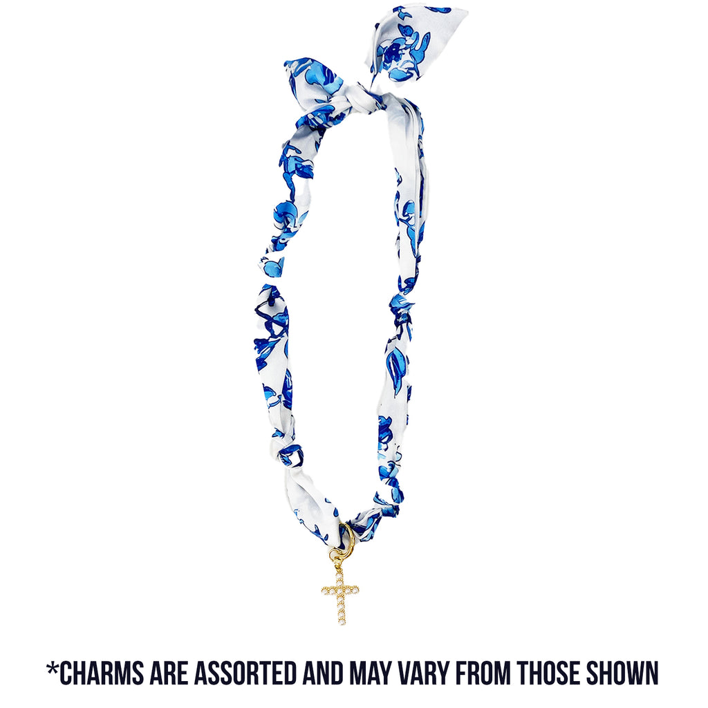 TW-1003 SCARF NECKLACE WITH CHARM – girliegirloriginals