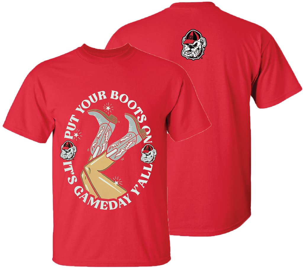 Boots Up Red girliegirloriginals