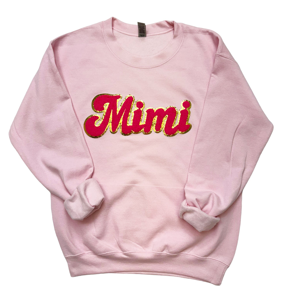 SW-6723 MiMi-Pink Sweatshirt – girliegirloriginals
