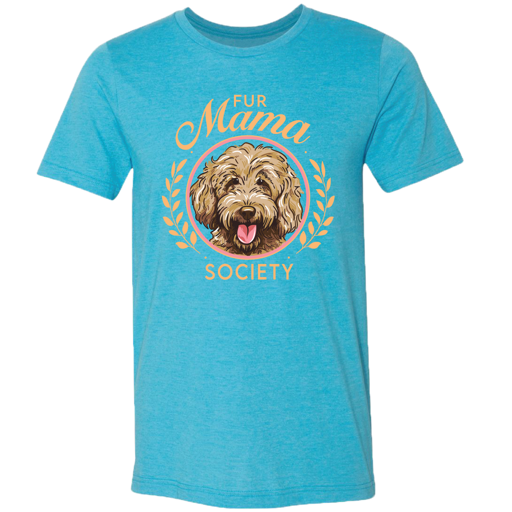 159 Fur Mama-Heather Aqua – girliegirloriginals