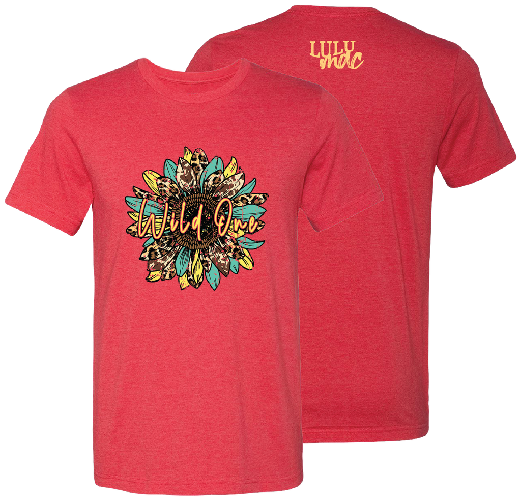 Lulu Mac 132 Wild One Sunflower Heather Red
