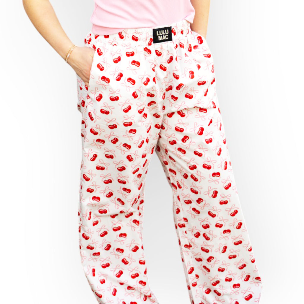 PACH-CHERRY PANT – girliegirloriginals