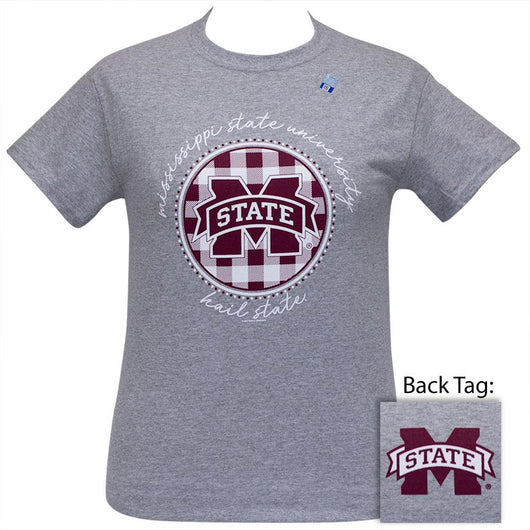 MSU Buffalo Plaid Sport Grey-SS-61