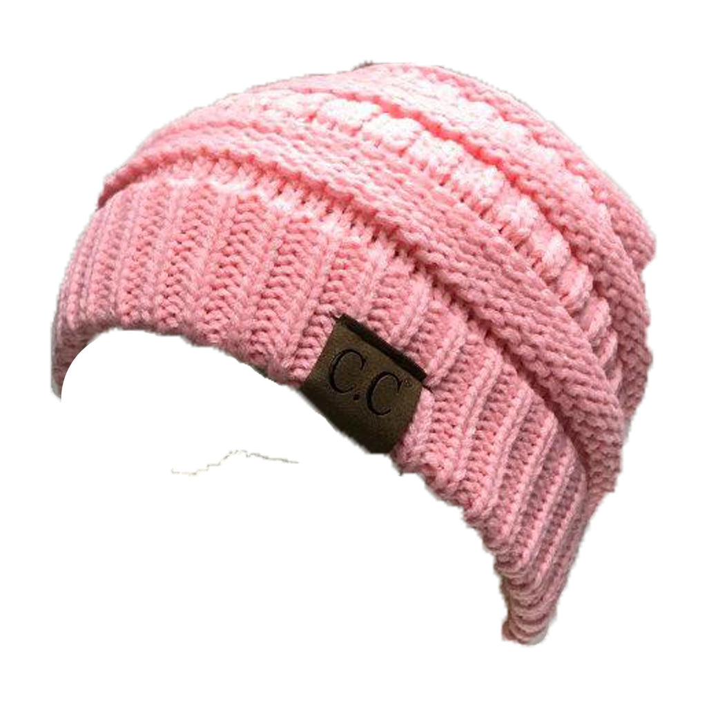 HAT-20A BEANIE PALE PINK – girliegirloriginals