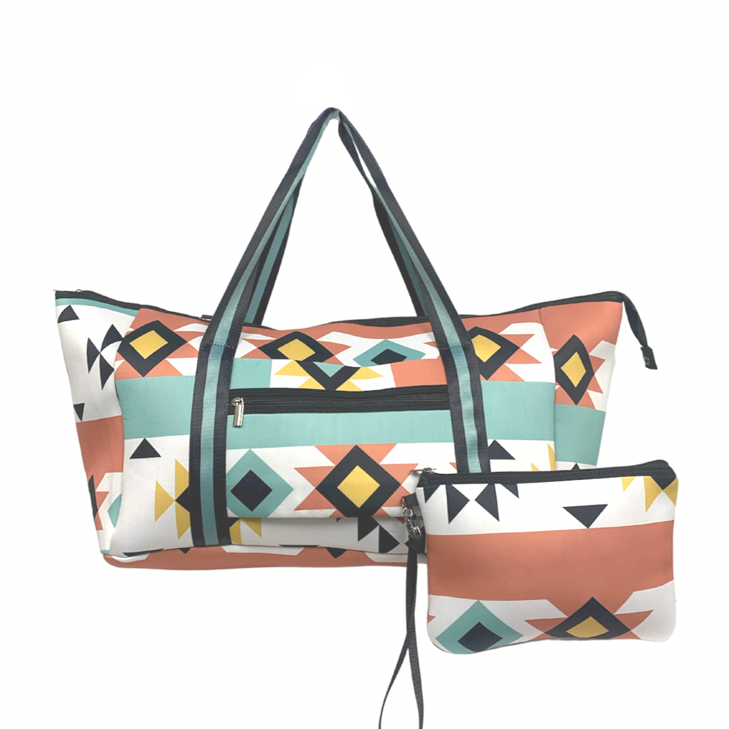 Aztec duffle bag deals