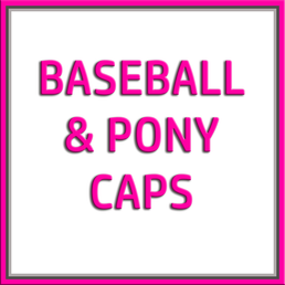 C.C Caps - Baseball & Pony Caps
