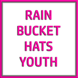 C.C Rain Bucket Hats-Youth