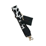 CG8844-12 Cell Phone Crossbody Leopard Black Grey