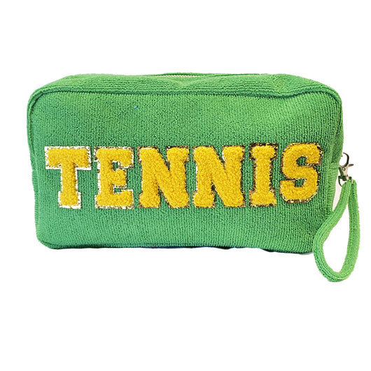TC-1355 Terry Cloth Cosmetic Bag Tennis