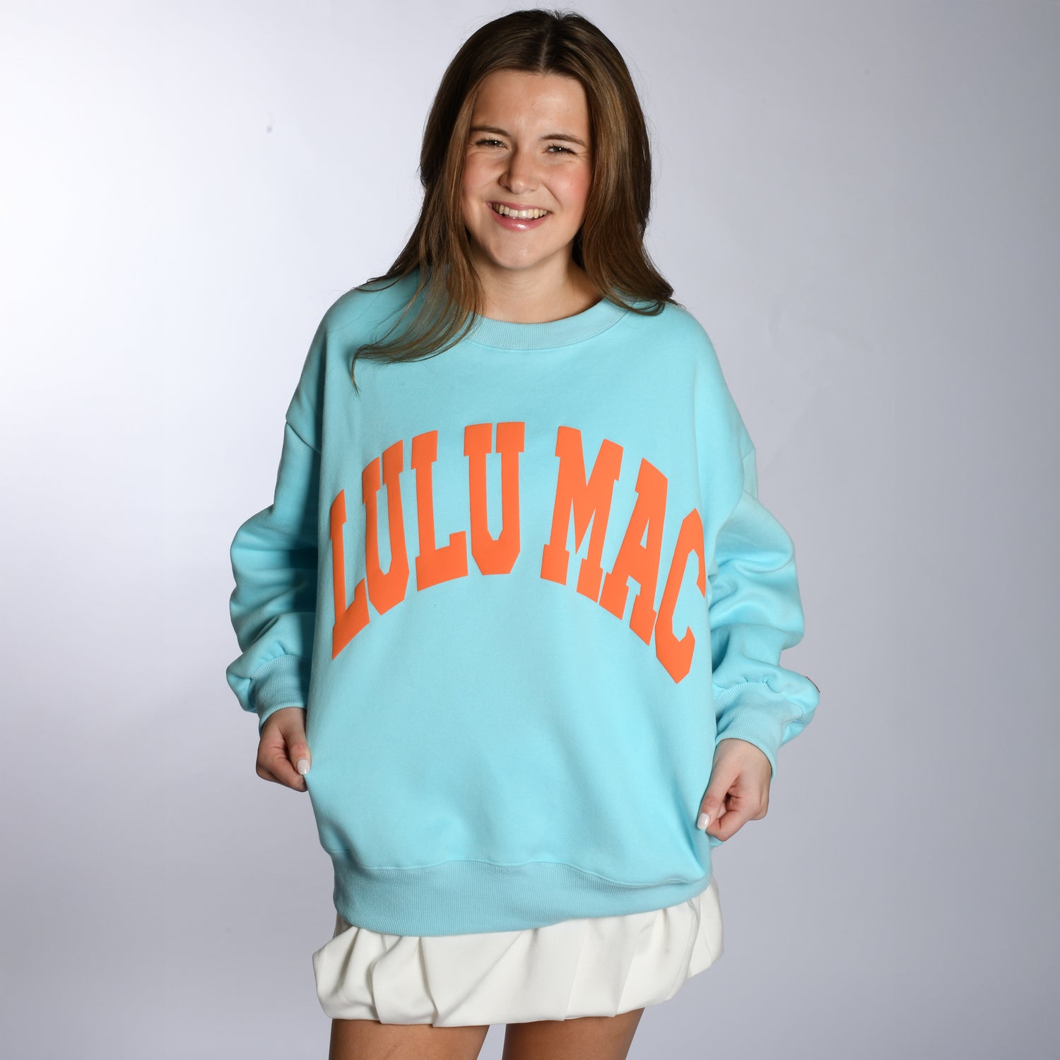 LM-SW-1007 Light Blue/Coral