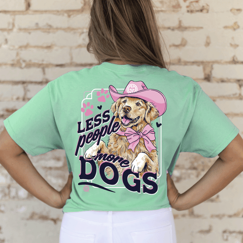 God Dogs People Women's Short Sleeve T-Shirt - 100% Cotton Casual Tee