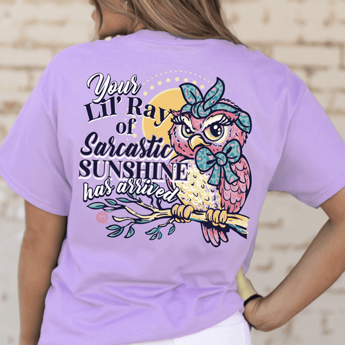2767 Owl Sunshine - Orchid – girliegirloriginals