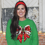 2776 Santa Bow-Irish Green