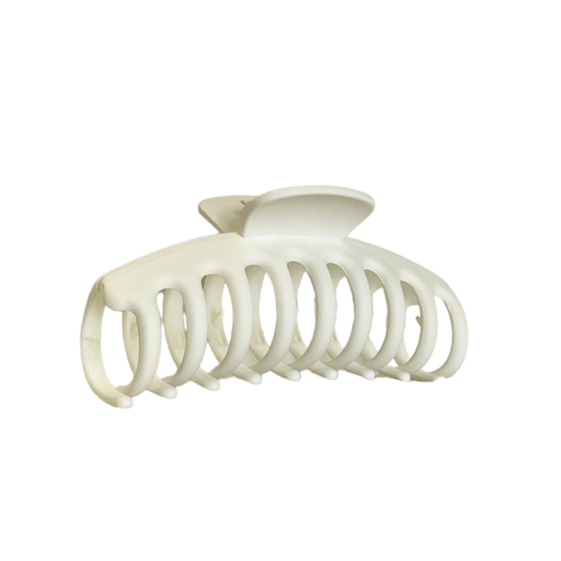 HCO-13S Oval Hair Clip-White 12S