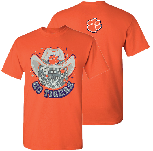 Clemson Go Tigers Disco Orange