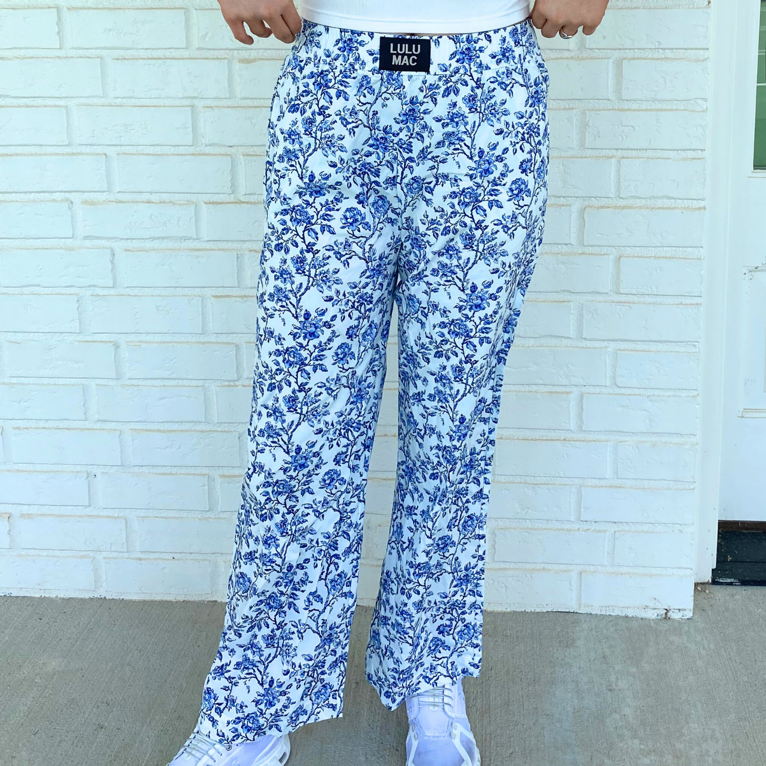 PABF-Blue Flower Pant