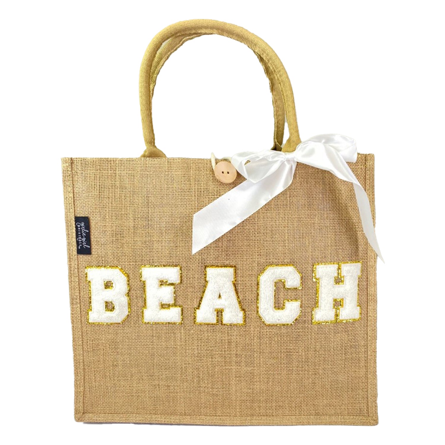 JT1108 Jute Tote Beach