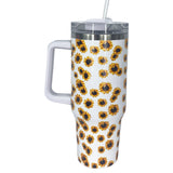 SC-4412-P Morgan Tumbler White Sunflower