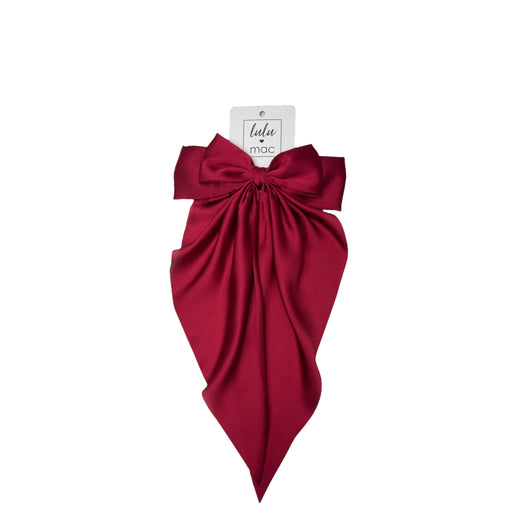 DDL-2270 Large Satin Bow Crimson