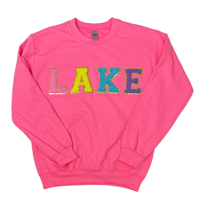SW-6723 Lake Safety Pink Sweatshirt