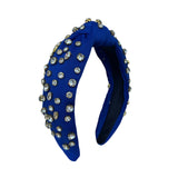 HB-9213 Clear Top Knot Headband Royal