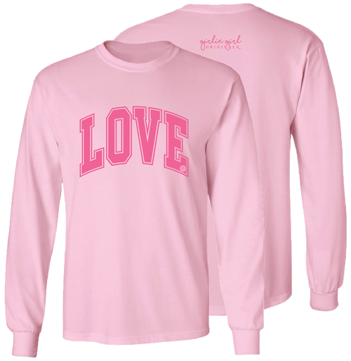 2680 LOVE Light Pink – girliegirloriginals