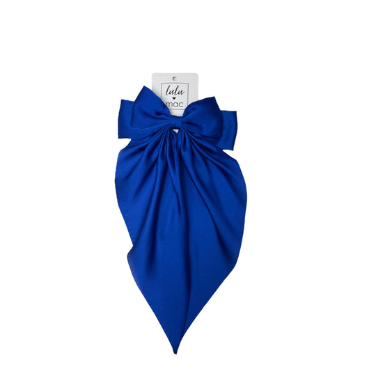 DDL-2270 Large Satin Bow Royal