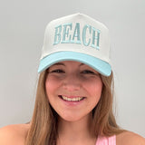 LM-3014 BEACH CAP LIGHT BLUE