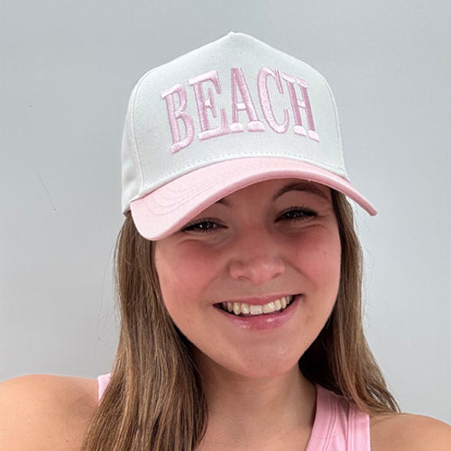 LM-3014 BEACH CAP LIGHT PINK – girliegirloriginals