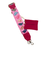 CG8844-35-P Cell Phone Crossbody Pink Hat