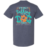 Talking To My Dog Heather Navy SS-2031