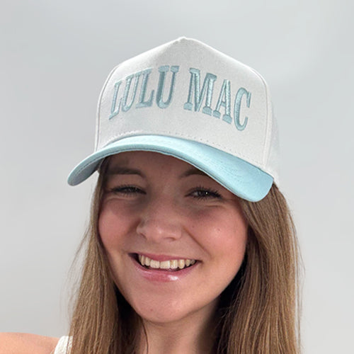 LM-3014 LULU MAC CAP LIGHT BLUE