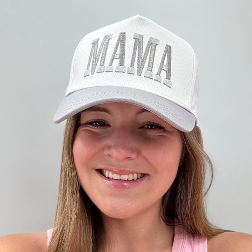 LM-3014 MAMA CAP GREY – girliegirloriginals