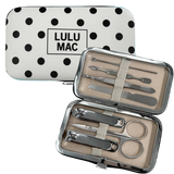 MCPD- White/Black Dot Manicure Set