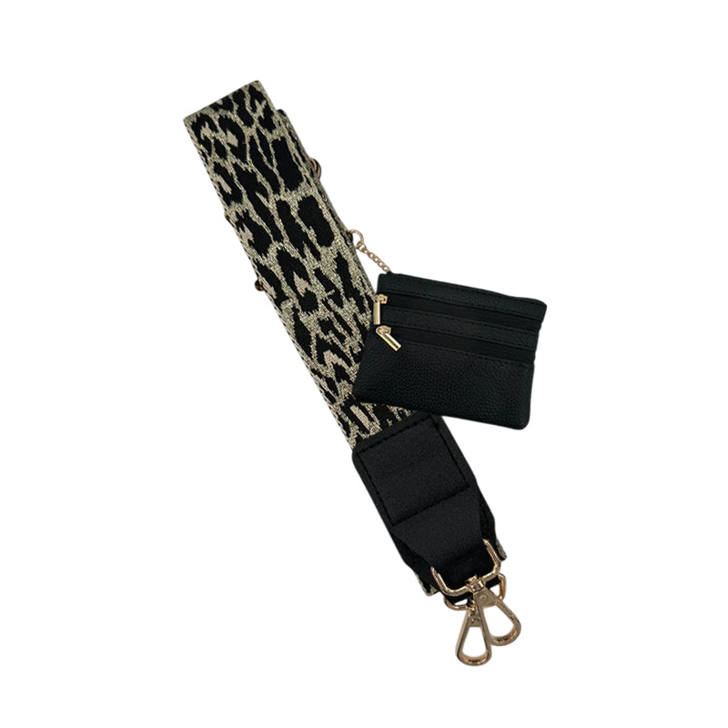 CG8844-13 Cell Phone Crossbody Leopard Metallic