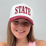 LM-3014 STATE CAP MAROON