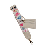 CG8844-35-W Cell Phone Crossbody White Hat