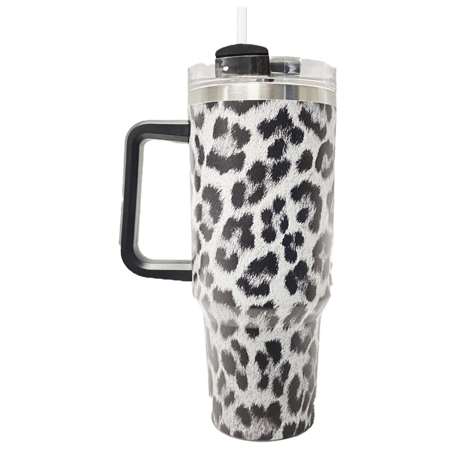 White Leopard Tumbler – Lilly Bug Kreations, LLC