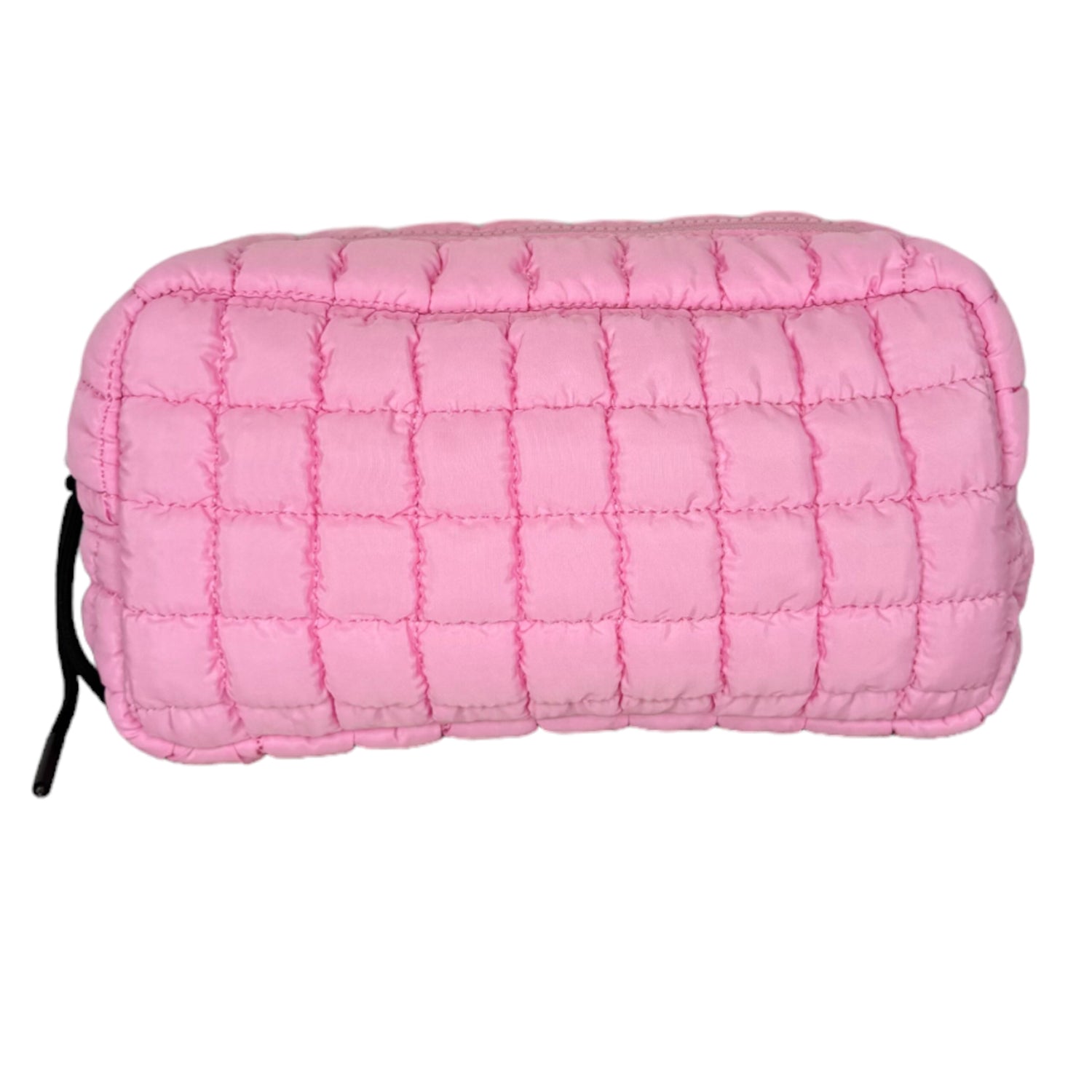 GZ-4282 Puffer Quilted Makeup Bag Pink