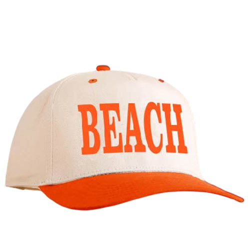 LM-3014 BEACH CAP ORANGE