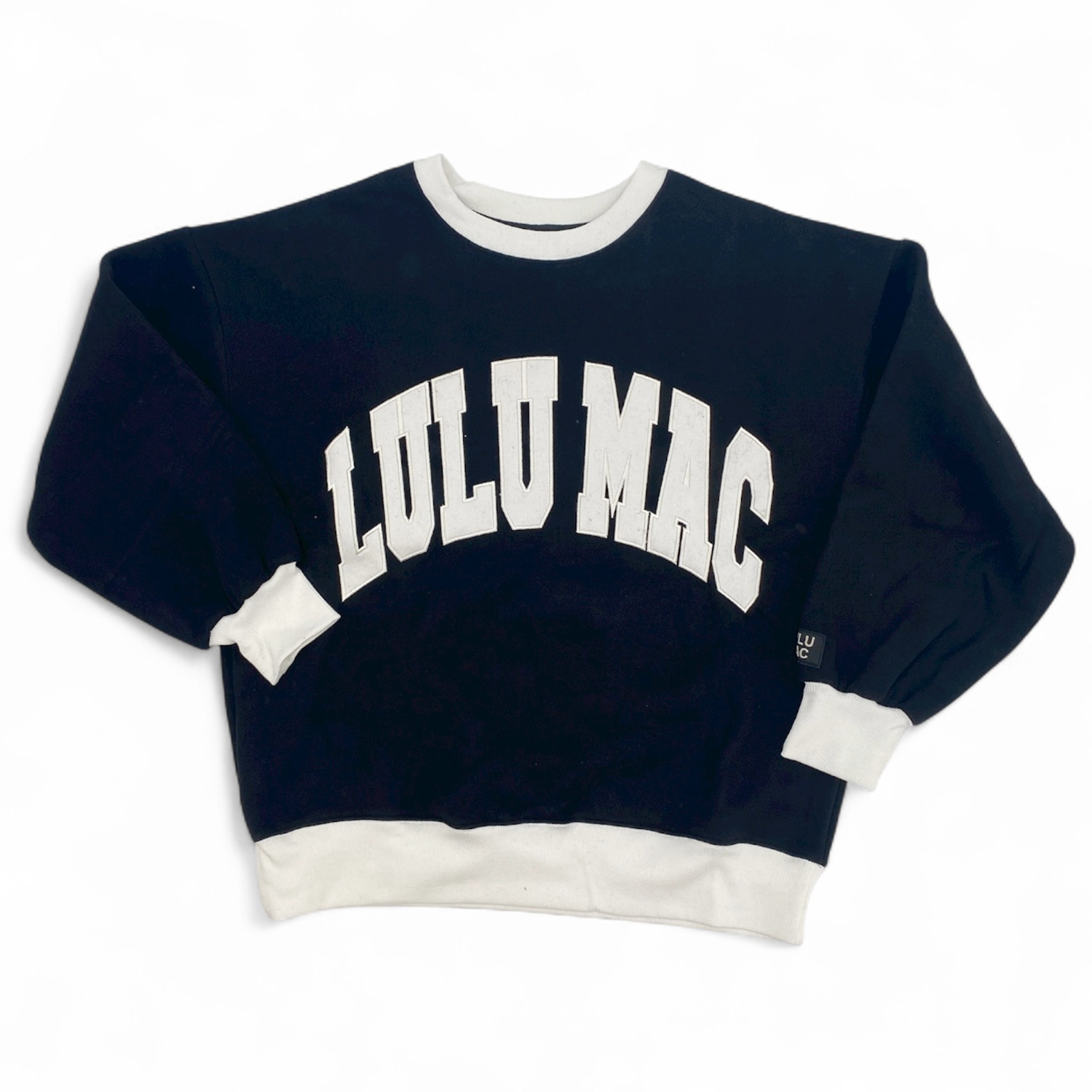 LM-SW-1002 Color Block Black/White - Stitch