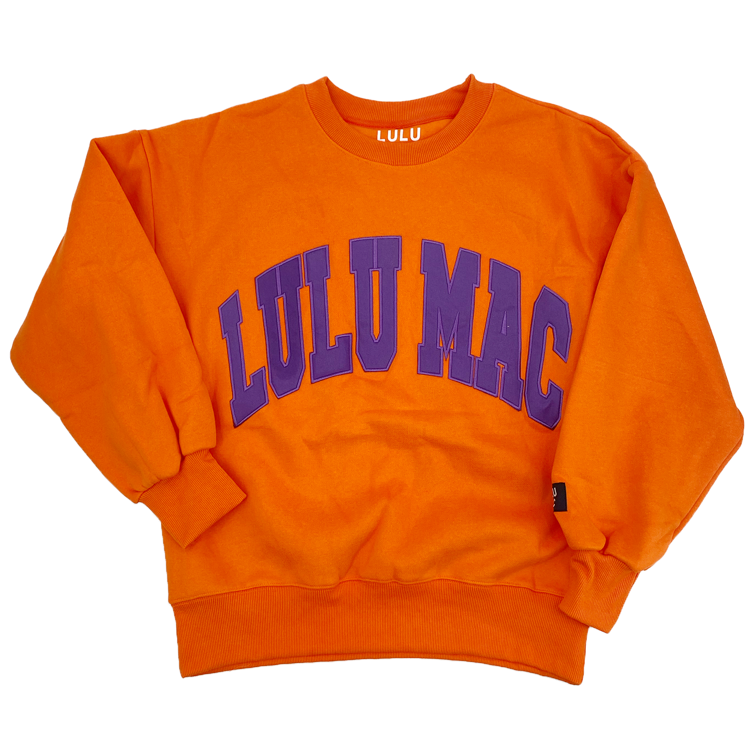 LM-SW-1001-Orange/Purple-Stitch