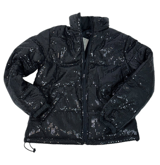 Sequin zip up jacket hotsell