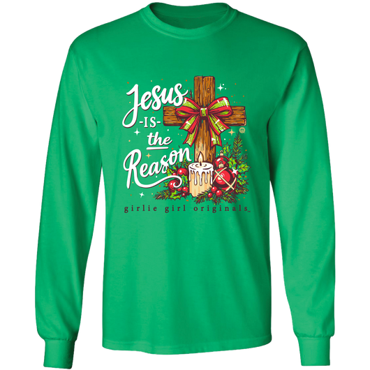 GGO-2817 Jesus Season Candle - Irish Green