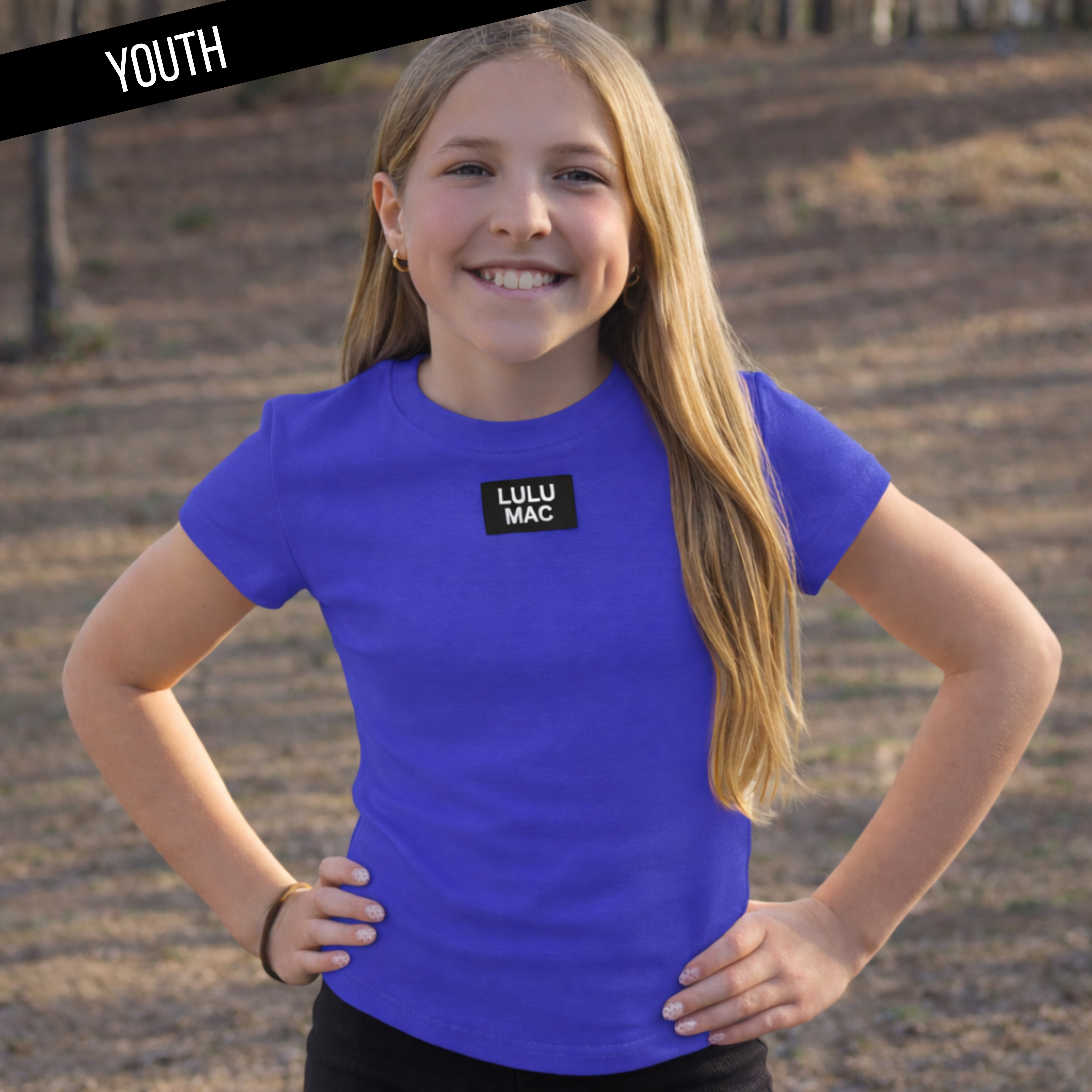 KD-TP1000 Kids Baby Doll Top - Royal