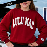 KD-SW-1007 CRIMSON WITH WHITE PUFF