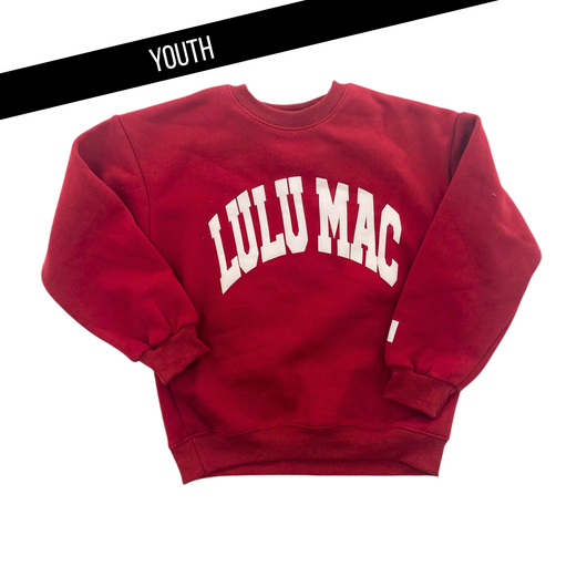 KD-SW-1007 CRIMSON WITH WHITE PUFF